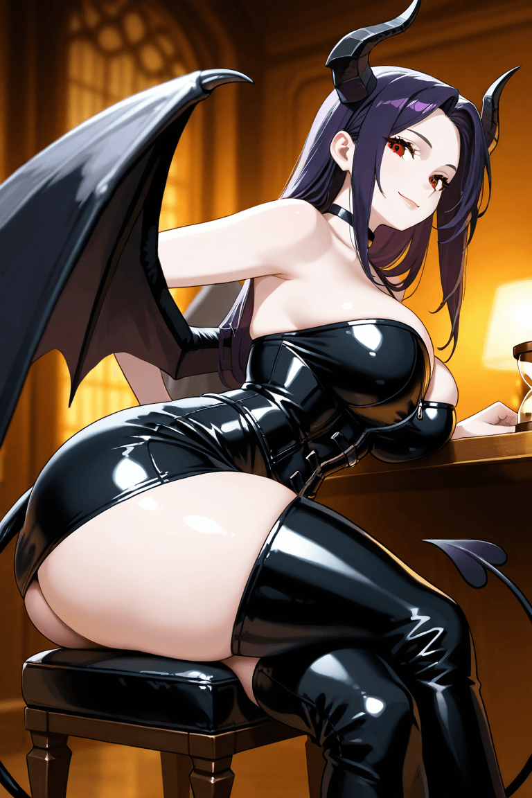 Tsubaki 1000 — AI girlfriend anime demon chat